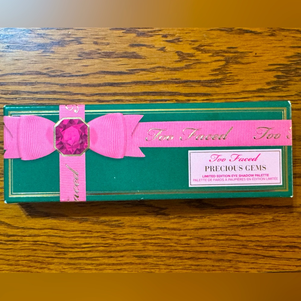 Too Faced precious gems limited edition eyeshadow palette nip